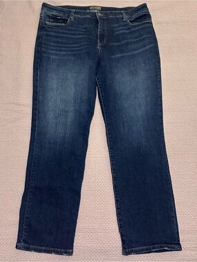Kut from the Kloth Dark Indigo Straight-Leg Jeans